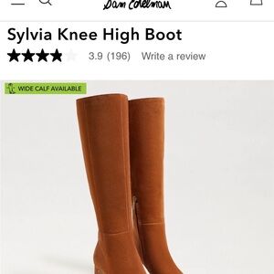 Sam Edelman Over the Knee Boots - Tan